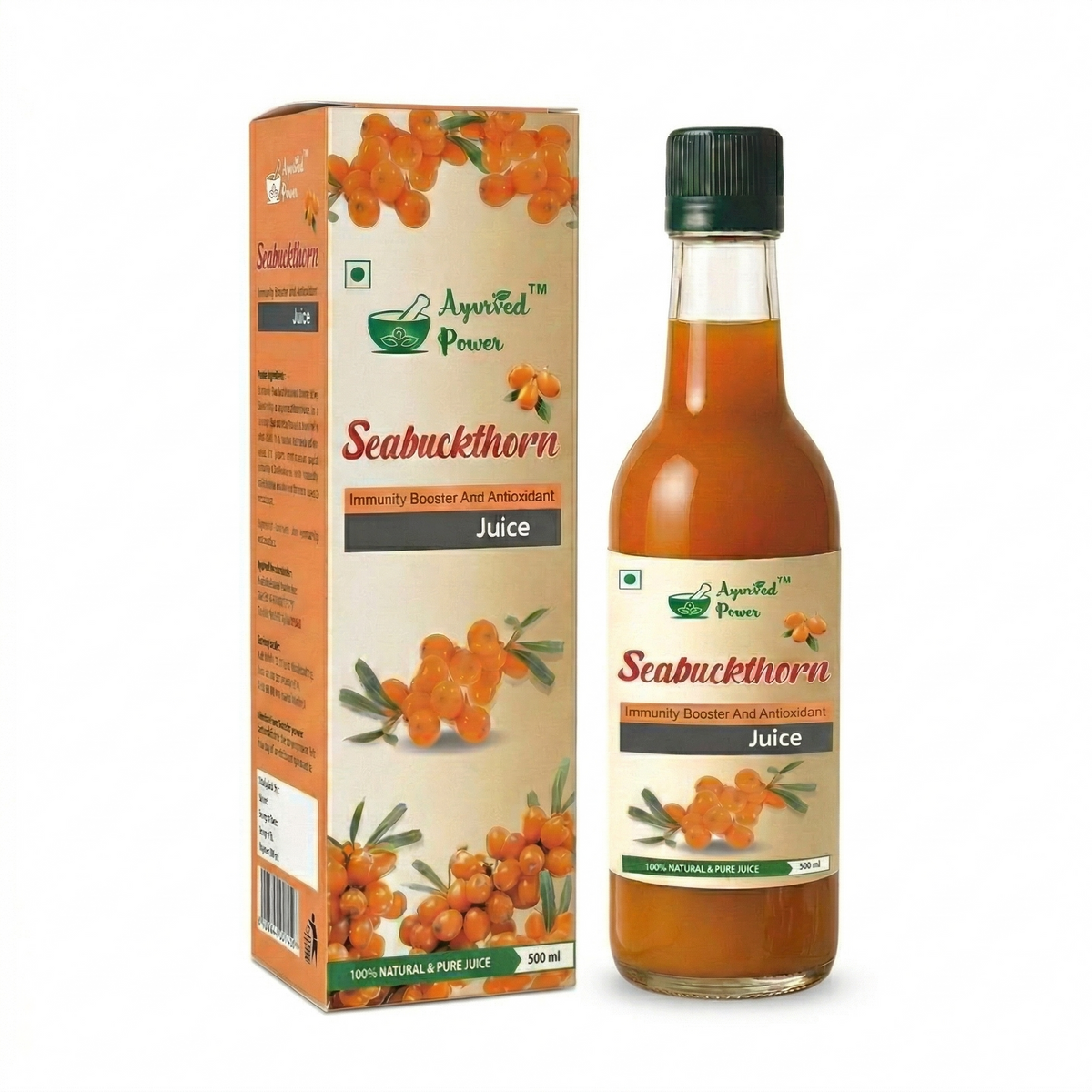 Sea Buckthorn juice and berries for daily wellness