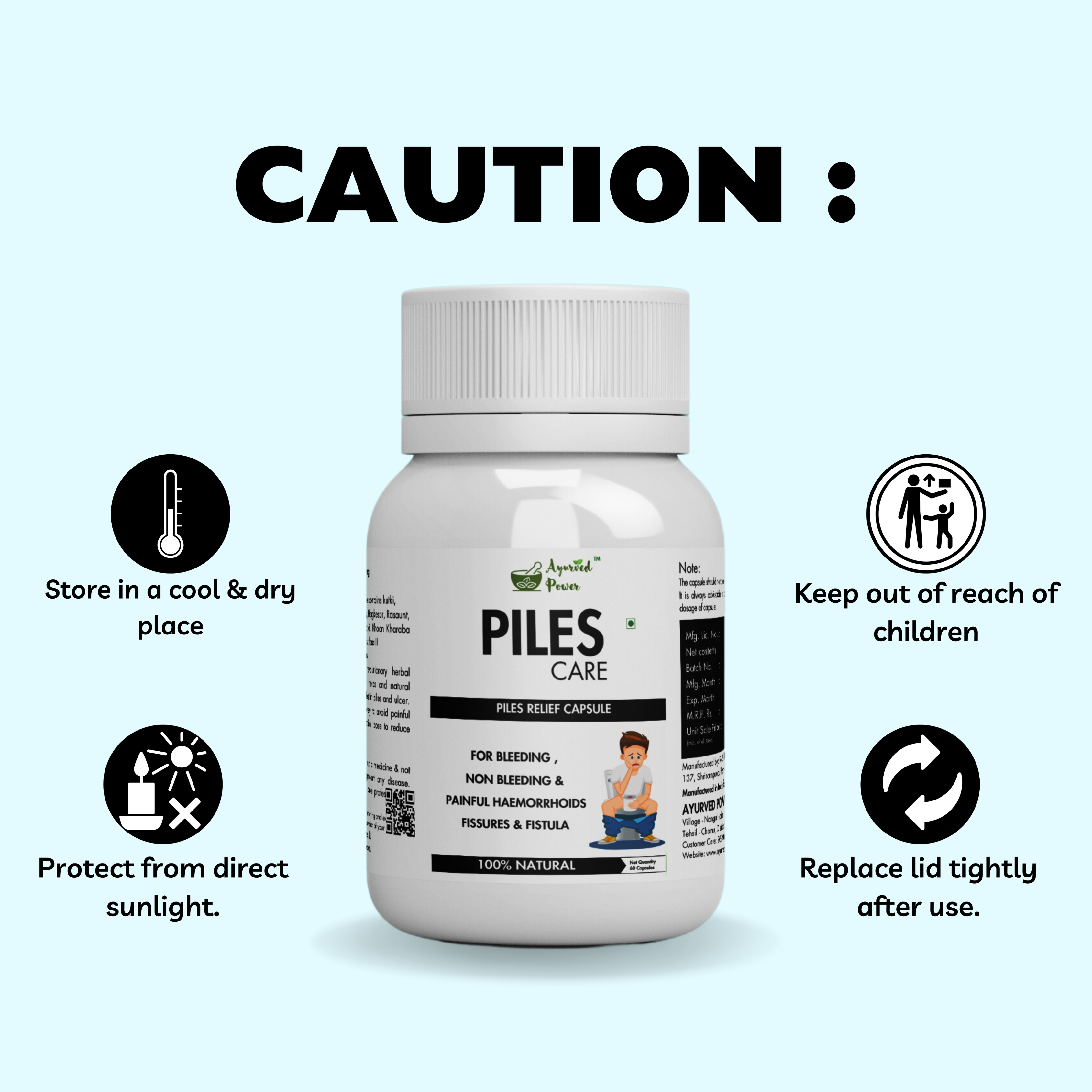 Piles care capsule
