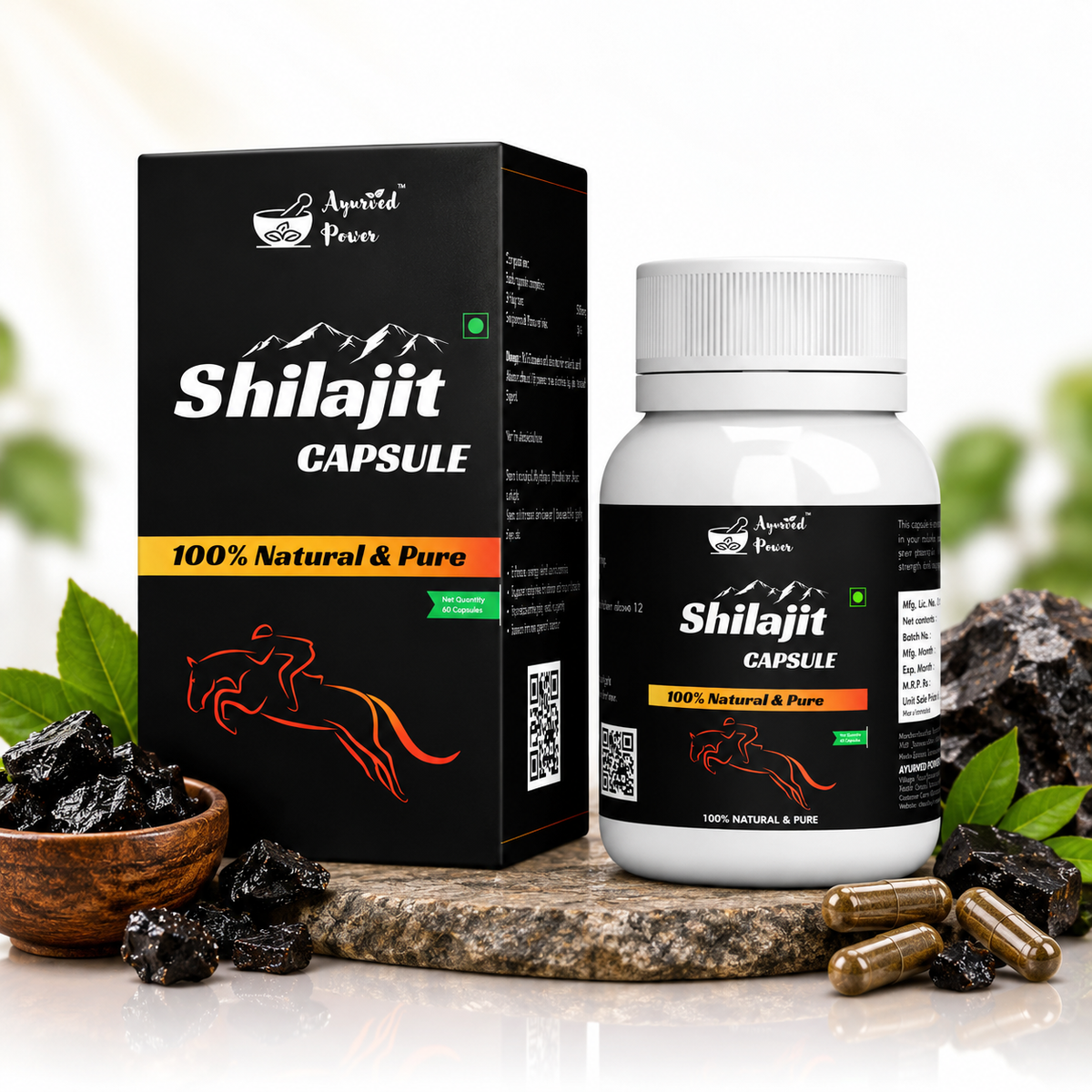 Shilajit Capsule by Ayurved Power