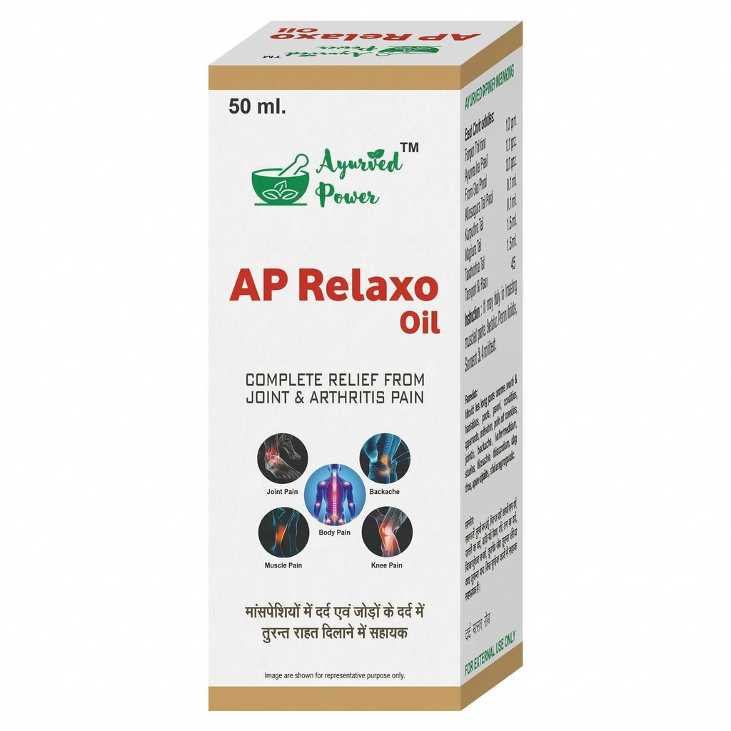 AP Relaxo Pain Relief Oil — Soothes Joint Dard & Muscle Stiffness