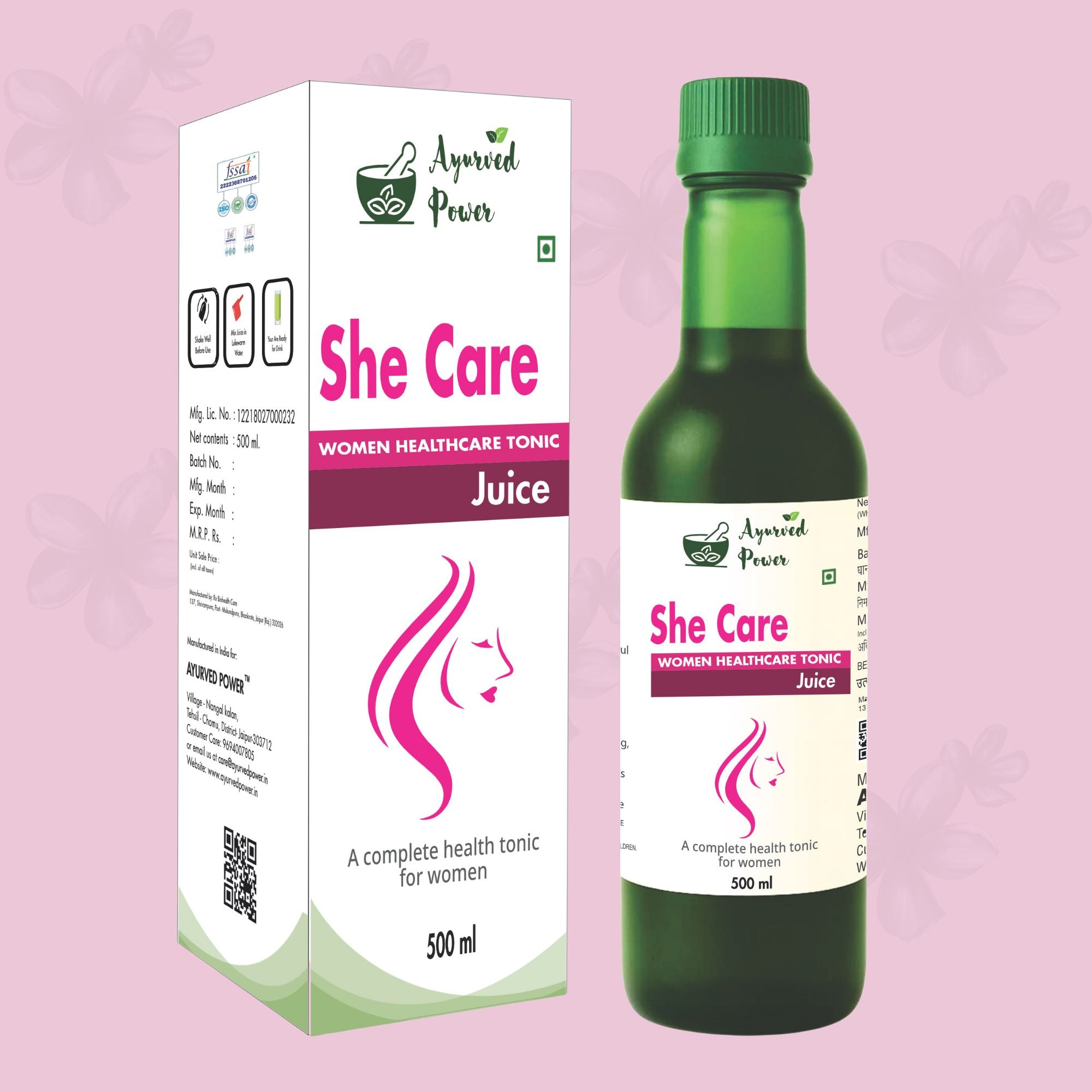 Ayurved Power She Care Juice