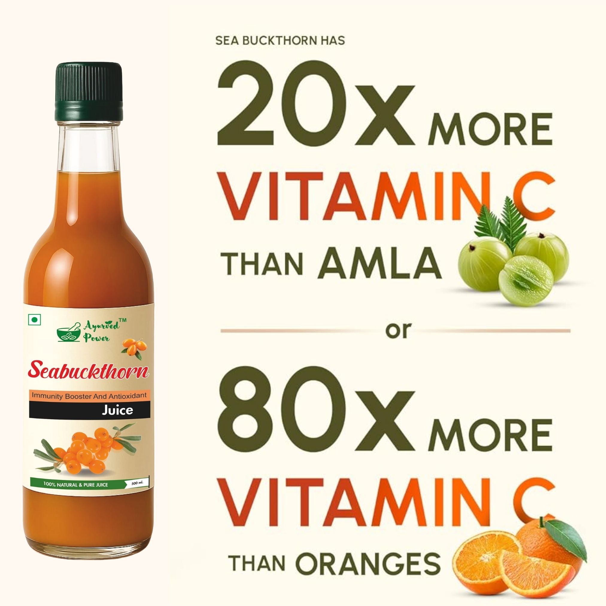 Himalayan Sea Buckthorn Pulp juice