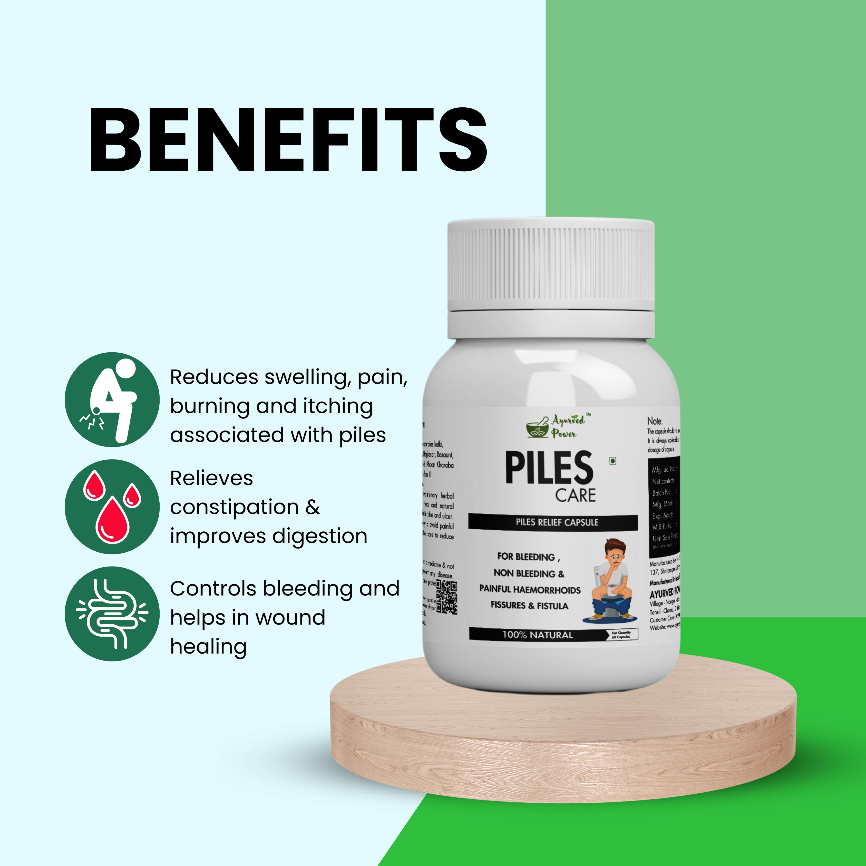 Piles care capsule