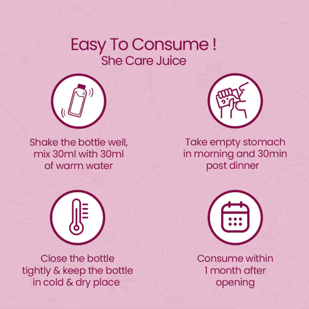 Ayurved Power She Care Juice