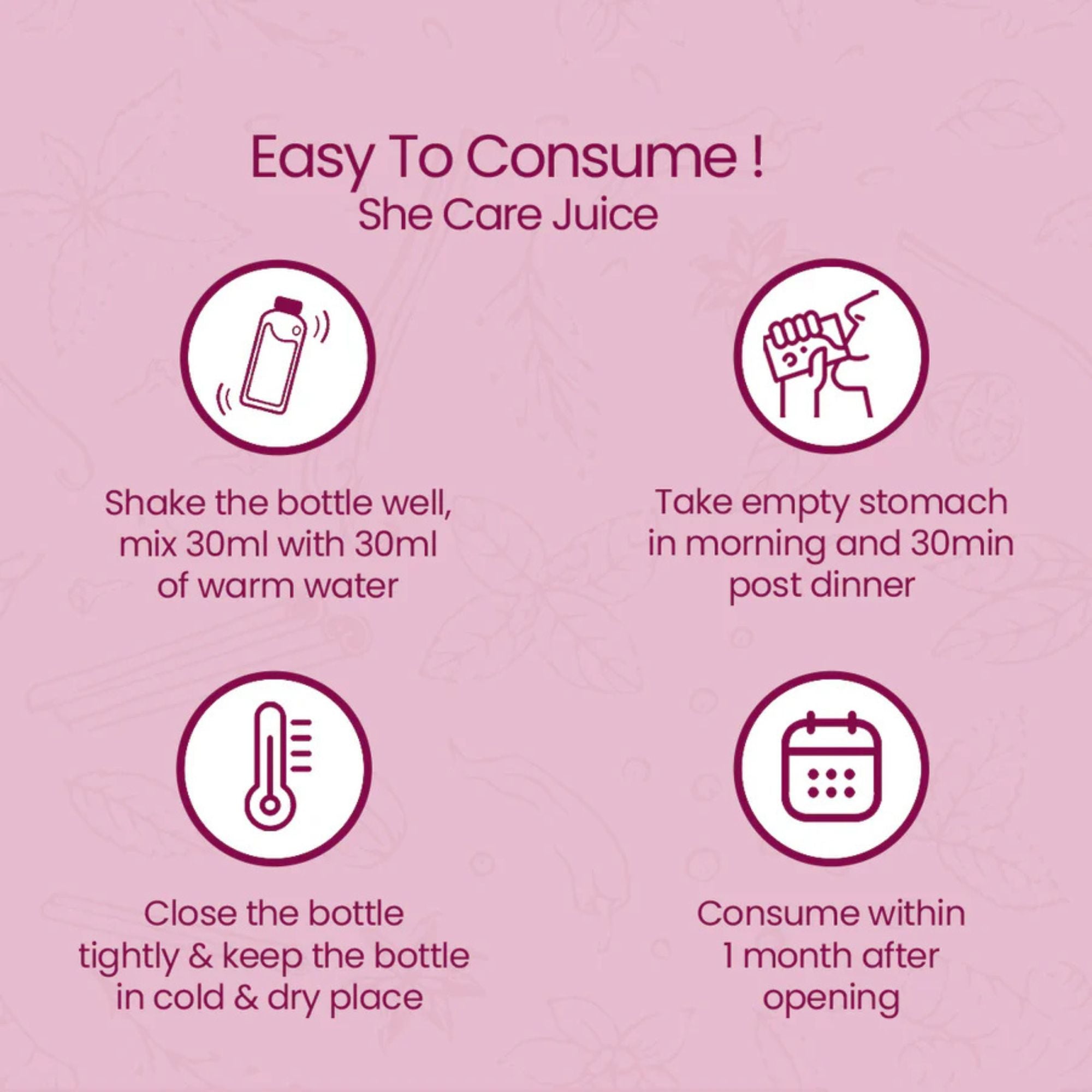 Ayurved Power She Care Juice