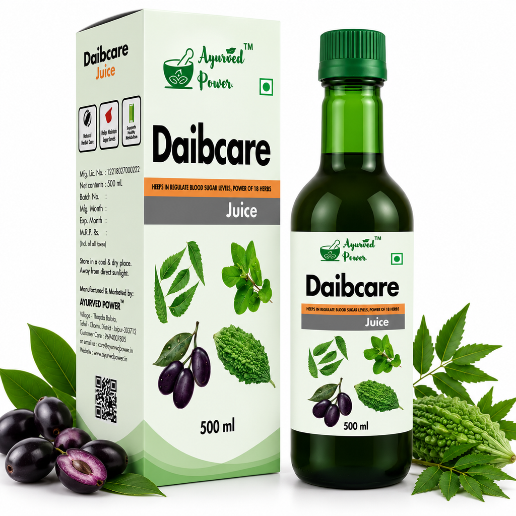 Daibcare Juice 500 ml by Ayurved Power