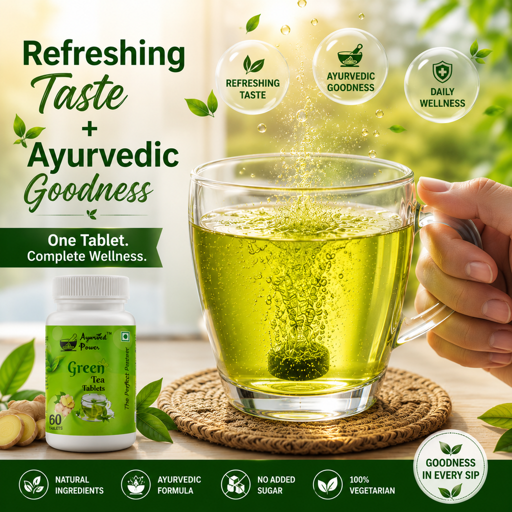 Green Tea Tablet for Weight Loss & Metabolism Boost