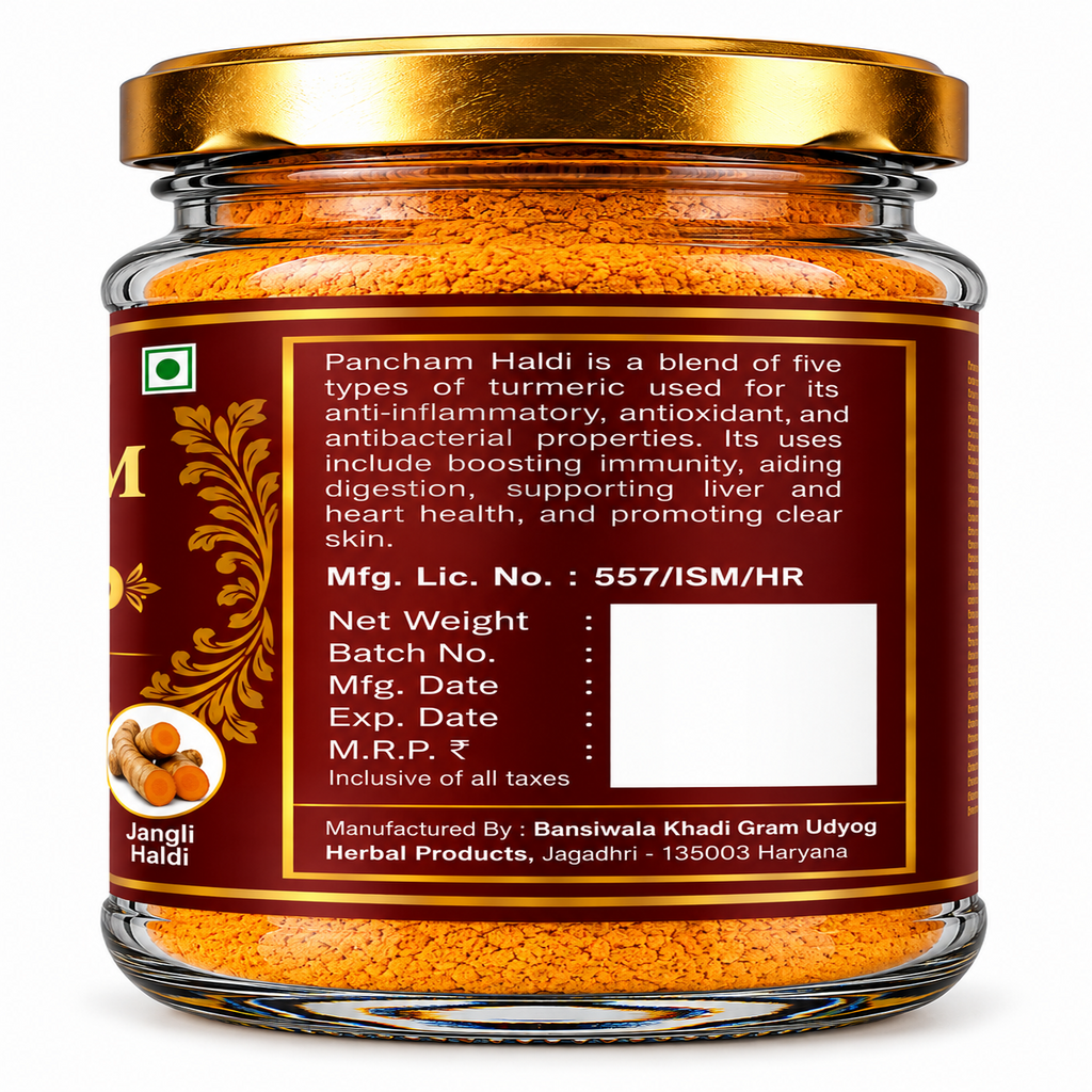 Pancham Haldi composition and product details